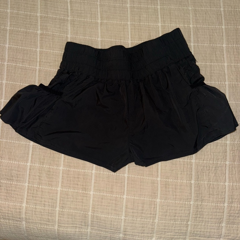 FP Movement by Free People Get your flirt on Black Athletic Shorts